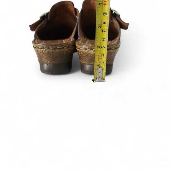 JOSEF SEIBEL Leather Buckle Clogs navy blue EU 37 (approx. US women's 6.5–7) - Picture 11 of 11